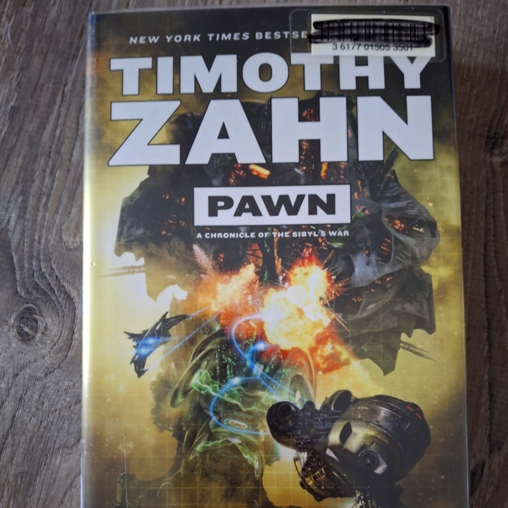 PAWN: A CHRONICLE OF THE SIBYL'S WAR By Timothy Zahn hardcover book